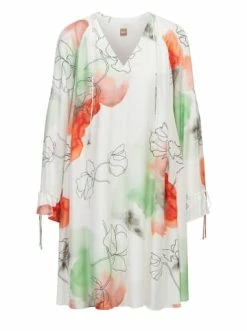 Brandneu ⭐ Bekleidung BOSS Kleid 'Diflori' Mehrfarbig (962) Günstig Kaufen 👍