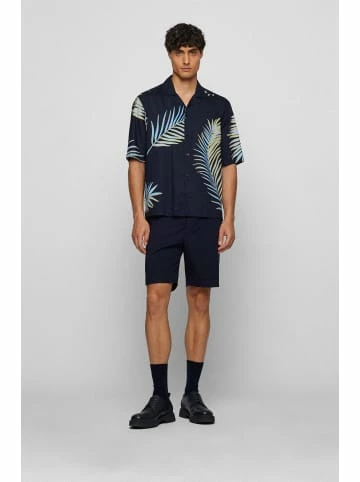 Billig 🛒 Bekleidung BOSS Kurzarm-Hemd 'Lars_O' Dunkelblau (404) Günstig Kaufen 😍 3 Billig 🛒 Bekleidung BOSS Kurzarm-Hemd 'Lars_O' Dunkelblau (404) Günstig Kaufen 😍 - Image 3