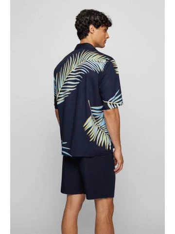 Billig 🛒 Bekleidung BOSS Kurzarm-Hemd 'Lars_O' Dunkelblau (404) Günstig Kaufen 😍 4 Billig 🛒 Bekleidung BOSS Kurzarm-Hemd 'Lars_O' Dunkelblau (404) Günstig Kaufen 😍 - Image 4