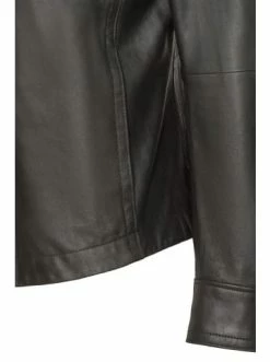 Rabatt 🤩 Bekleidung BOSS Lederjacke 'Jobeaan' Schwarz (001) Günstig Kaufen 👍 -Boss Verkaufsgeschäft boss lederjacke jobeaan schwarz 001 2