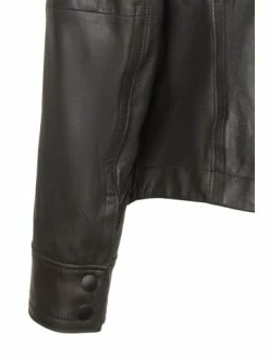 Rabatt 🤩 Bekleidung BOSS Lederjacke 'Jobeaan' Schwarz (001) Günstig Kaufen 👍 -Boss Verkaufsgeschäft boss lederjacke jobeaan schwarz 001 4