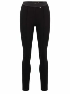 Auslauf 🔔 Bekleidung BOSS Leggings 'C_Estretch' Schwarz (001) Günstig Kaufen 👍
