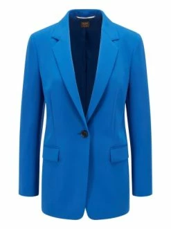 Aktion 😍 Bekleidung BOSS Longblazer 'Jocalua' Blau (463) Günstig Kaufen ✔️