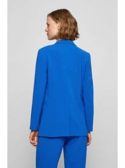 Aktion 😍 Bekleidung BOSS Longblazer 'Jocalua' Blau (463) Günstig Kaufen ✔️ -Boss Verkaufsgeschäft boss longblazer jocalua blau 463 3