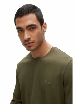 Am billigsten 🎉 Bekleidung BOSS Longsleeve In Grün Günstig Kaufen 🛒 -Boss Verkaufsgeschäft boss longsleeve in grun 4