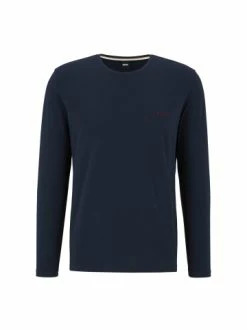 Auslauf 🧨 Bekleidung BOSS Longsleeve In Nachtblau Günstig Kaufen 🎉