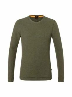 Bester Verkauf 😉 Bekleidung BOSS Longsleeve Tempest In Oliv Günstig Kaufen 👍