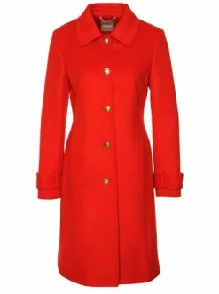 Brandneu 🥰 Bekleidung BOSS Mantel 'Culea' Rot (622) Günstig Kaufen 👍