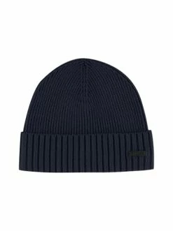 Rabatt 🔔 Geschenke Für Herren BOSS Mütze In Dunkelblau Günstig Kaufen ✔️