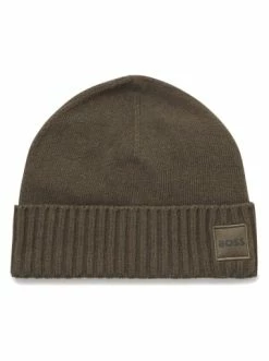 Blitzangebot 🛒 Geschenke Für Herren BOSS Mütze In Grün Günstig Kaufen 💯