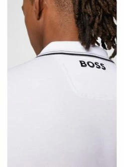 Bestpreis 🥰 Bekleidung BOSS Poloshirt 'Paddy Pro' Weiß (100) Günstig Kaufen 🎁 -Boss Verkaufsgeschäft boss poloshirt paddy pro weiss 100 4