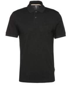Blitzangebot 😍 Bekleidung BOSS Poloshirt 'Pallas' Schwarz (001) Günstig Kaufen ❤️