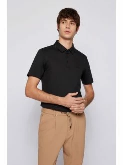 Bester Verkauf 🌟 Bekleidung BOSS Poloshirt 'Palosh' Schwarz (001) Günstig Kaufen ✔️ -Boss Verkaufsgeschäft boss poloshirt palosh schwarz 001 3