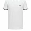 Auslauf 💯 Bekleidung BOSS Poloshirt 'Paul Curved' Weiß (100) Günstig Kaufen 🛒