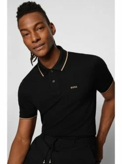 Coupon 🛒 Bekleidung BOSS Poloshirt 'Phillipson' Gelb (753) Günstig Kaufen 🤩 -Boss Verkaufsgeschäft boss poloshirt phillipson gelb 753 1