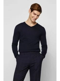 Beste Bewertungen von 🌟 Bekleidung BOSS Pullover 'Melba-P' Dunkelblau (404) Günstig Kaufen 🎉 -Boss Verkaufsgeschäft boss pullover melba p dunkelblau 404 3