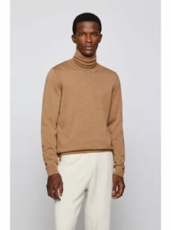 Bestpreis 🧨 Bekleidung BOSS Rollkragenpullover 'Musso-P' Beige (262) Günstig Kaufen 🥰 -Boss Verkaufsgeschäft boss rollkragenpullover musso p beige 262 4