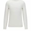 Am billigsten ❤️ Bekleidung BOSS Rollkragenpullover 'Musso-P' Naturweiß (131) Günstig Kaufen 🛒