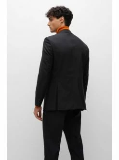 Top 10 💯 Bekleidung BOSS Sakko 'H-Jeckson-MM' Schwarz (001) Günstig Kaufen 🌟 -Boss Verkaufsgeschäft boss sakko h jeckson mm schwarz 001 3