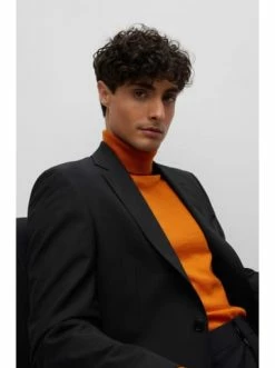 Top 10 💯 Bekleidung BOSS Sakko 'H-Jeckson-MM' Schwarz (001) Günstig Kaufen 🌟 -Boss Verkaufsgeschäft boss sakko h jeckson mm schwarz 001 5