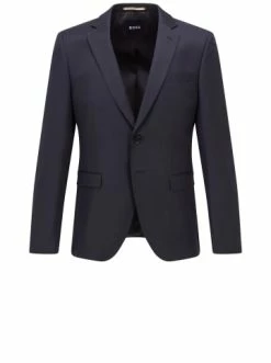 Coupon 👍 Bekleidung BOSS Sakko 'H-Reymond' Dunkelblau (401) Günstig Kaufen 🤩