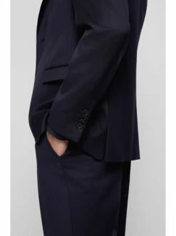 Coupon 👍 Bekleidung BOSS Sakko 'H-Reymond' Dunkelblau (401) Günstig Kaufen 🤩 -Boss Verkaufsgeschäft boss sakko h reymond dunkelblau 401 4