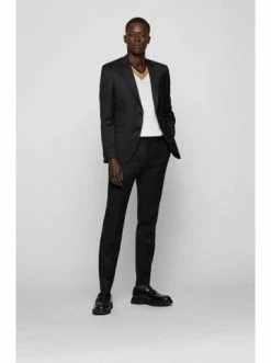 Blitzangebot 👍 Bekleidung BOSS Sakko 'H-Reymond' Schwarz (001) Günstig Kaufen 👍 -Boss Verkaufsgeschäft boss sakko h reymond schwarz 001 2