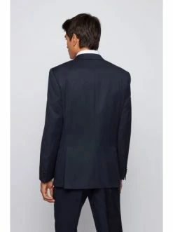 Coupon 🥰 Bekleidung BOSS Sakko 'Huge6' Dunkelblau (480) Günstig Kaufen 👍 -Boss Verkaufsgeschäft boss sakko huge6 dunkelblau 480 3