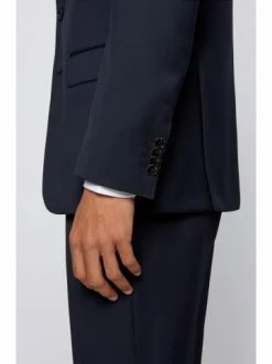 Coupon 🥰 Bekleidung BOSS Sakko 'Huge6' Dunkelblau (480) Günstig Kaufen 👍 -Boss Verkaufsgeschäft boss sakko huge6 dunkelblau 480 4