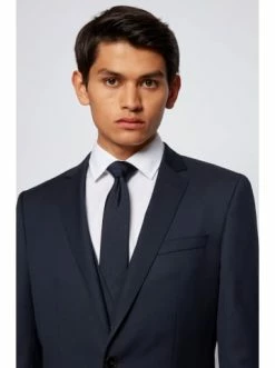 Coupon 🥰 Bekleidung BOSS Sakko 'Huge6' Dunkelblau (480) Günstig Kaufen 👍 -Boss Verkaufsgeschäft boss sakko huge6 dunkelblau 480 5