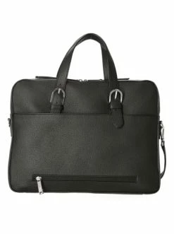 Billig 🔔 Geschenke Für Herren BOSS Scarlet - Aktentasche Leder 38 Cm In Schwarz Günstig Kaufen 🎁 -Boss Verkaufsgeschäft boss scarlet aktentasche leder 38 cm in schwarz 3