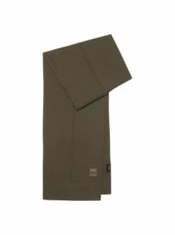 Coupon 🧨 Geschenke Für Herren BOSS Schal In Grün Günstig Kaufen 😍