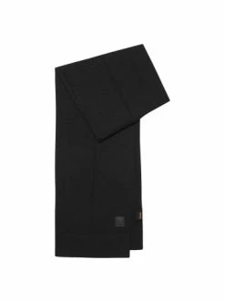 Auslauf 😀 Geschenke Für Herren BOSS Schal In Schwarz Günstig Kaufen 🥰