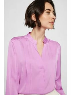 Budget 🎉 Bekleidung BOSS Seidenbluse 'Bisora' Rosa (691) Günstig Kaufen 🌟 -Boss Verkaufsgeschäft boss seidenbluse bisora rosa 691 2