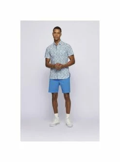 Angebote 🔔 Bekleidung BOSS 👚 Shirt Magneton_2-short In Weiß Günstig Kaufen 🥰 -Boss Verkaufsgeschäft boss shirt magneton 2 short in weiss 1