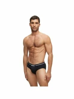 Großhandel 😀 Bekleidung BOSS Slip 3er Pack In Schwarz Günstig Kaufen ✔️ -Boss Verkaufsgeschäft boss slip 3er pack in schwarz 3