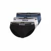 Bestes Angebot 🥰 Bekleidung BOSS Slip 3er Pack In Schwarz/Weiß/Blau Günstig Kaufen 🧨