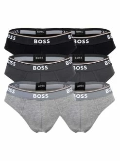 Bestes Angebot 🥰 Bekleidung BOSS Slip 6er Pack In Grau Günstig Kaufen 💯
