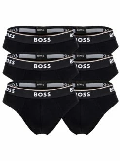 Angebote 🛒 Bekleidung BOSS Slip 6er Pack In Schwarz Günstig Kaufen 🌟