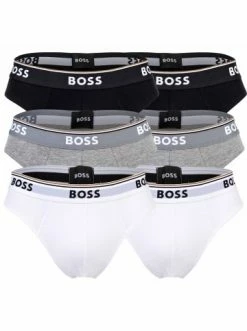 Brandneu 🧨 Bekleidung BOSS Slip 6er Pack In Weiß/Grau/Schwarz Günstig Kaufen 😀