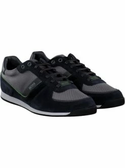 Neu 🤩 Schuhe BOSS 👟 Sneaker In Blau Günstig Kaufen ✨