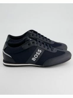 Bestpreis ✔️ Schuhe BOSS 👟 Sneaker In Blau Günstig Kaufen ⌛ -Boss Verkaufsgeschäft boss sneaker in blau 25