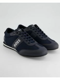 Bestpreis ✔️ Schuhe BOSS 👟 Sneaker In Blau Günstig Kaufen ⌛ -Boss Verkaufsgeschäft boss sneaker in blau 29