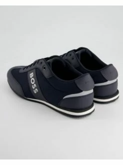 Bestpreis ✔️ Schuhe BOSS 👟 Sneaker In Blau Günstig Kaufen ⌛ -Boss Verkaufsgeschäft boss sneaker in blau 31