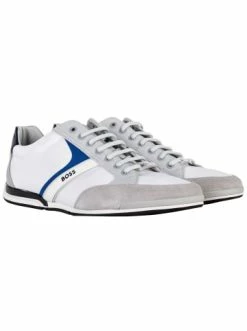 Schlussverkauf ✔️ Schuhe BOSS 👟 Sneaker In Hellgrau Günstig Kaufen ⭐ -Boss Verkaufsgeschäft boss sneaker in hellgrau 2