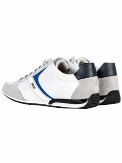 Schlussverkauf ✔️ Schuhe BOSS 👟 Sneaker In Hellgrau Günstig Kaufen ⭐ -Boss Verkaufsgeschäft boss sneaker in hellgrau 3