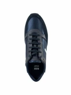 Billig 🔥 Schuhe BOSS 👟 Sneaker In Marine Günstig Kaufen ⭐ -Boss Verkaufsgeschäft boss sneaker in marine 6