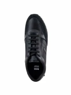 Neu 🌟 Schuhe BOSS 👟 Sneaker In Schwarz Günstig Kaufen ✨ -Boss Verkaufsgeschäft boss sneaker in schwarz 38