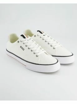 Brandneu ⌛ Schuhe BOSS 👟 Sneaker In Weiß Günstig Kaufen 🔥