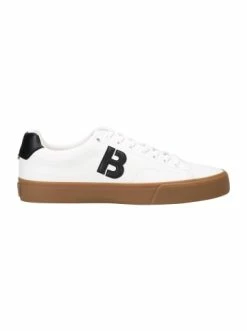 Billig 😉 Schuhe BOSS 👟 Sneaker In Weiß/Schwarz Günstig Kaufen ❤️